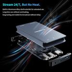 CENMATE Aluminum HDMI Capture Card, USB 3.0 1080P 60FPS Audio Video Capture Card for Streaming/Gaming/Video Conference, 4K@30Hz Input & Pass-Through Capture Card for NS/PS5/Xbox/Camera/PC