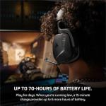 Corsair VOID v2 Wireless Gaming Headset with Bluetooth for PC, PS5, PS4, Switch, Mobile – Dolby Atmos, 70 Hr Battery, Dual Wireless, Lightweight, Fast Charging – Carbon
