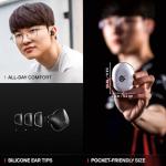 SteelSeries Arctis GameBuds for PS5 - Wireless Gaming Earbuds - 2.4GHz + BT 5.3 - ANC/Transparency - IP55 Water Resistant - 40H Battery - Wireless Charging - PS5, PC, Switch 2, Mobile - Black