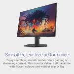 Dell 24 Gaming Monitor - SE2425HG, Full HD (1920x1080), 200Hz, Fast IPS, 1ms, AMD FreeSync Premium, 99% sRGB, VESA (100x100mm), DisplayPort, 2 HDMI, 3 Year Warranty, Black