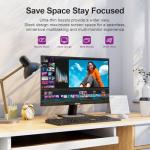 GEESUU 24 Inch Computer Monitor, PC Gaming Monitors 144Hz, 5ms, FHD 1080p, Eye-Care Screen, Lowblue, 99% sRGB, VESA 75x75mm, HDMI 2.0 & DP 1.2