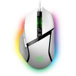 Razer Basilisk V3 - Wired customisable gaming mouse - ergonomic design - 26K DPI sensor - Chroma RGB - 11 programmable buttons - tiltable HyperScroll mouse wheel - PC/Mac | White