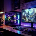 GFX-007 Gaming PC High-Performance Desktop PC - AMD R5 5500 • 1TBHDD + 256SSD • RTX 3050 6GB • 16GB RAM DDR4 • Advanced Cooling • Windows 11 (RTX 3050 6GB, AMD R5 5500)