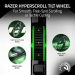 Razer Basilisk V3 - Wired customisable gaming mouse - ergonomic design - 26K DPI sensor - Chroma RGB - 11 programmable buttons - tiltable HyperScroll mouse wheel - PC/Mac | White