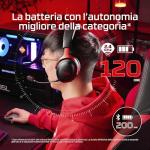 HyperX Cloud III S – Wireless Gaming Headset | Multi-Platform, 2.4GHz, Bluetooth, Battery up to 120 Hrs 2.4GHz / 200 Hrs Bluetooth, 53mm Angled Drivers, 10mm Detachable Mic, Customizable – White