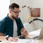 JUSTOP Gaming Mouse, USB Wired Plug&Play, Lightweight, 1000 DPI Optical Sensor, RGB LED Lighting, Black