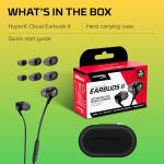 HYPERX Cloud Earbuds II Gaming Earbuds with Mic, Black