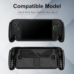 KZIOACSH Case for ASUS ROG Xbox Ally/ASUS ROG Xbox Ally X, Full Protection Lightweight Shock-Absorption Soft TPU Anti-Fingerprint Anti-Scratch Gaming Console Protective Rugged Skin Cover,Black