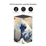 playvital The Great Wave Custom Vinyl Skins for Xbox Series X, Wrap Decal Cover Stickers for Xbox Series X Console Controller