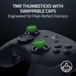 Razer Wolverine V3 Pro 8K PC - Wireless Esports Controller for PC (8K Hz HyperPolling, TMR Thumbsticks with Swappable Caps, 4 Mouse Click Back Buttons & 2 Claw Grip Bumpers, Pro HyperTrigger) Black