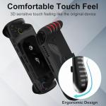 KZIOACSH Case for ASUS ROG Xbox Ally/ASUS ROG Xbox Ally X, Full Protection Lightweight Shock-Absorption Soft TPU Anti-Fingerprint Anti-Scratch Gaming Console Protective Rugged Skin Cover,Black