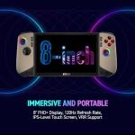 MSI Claw PC Gaming Handheld: Intel Ultra 7-258V, 8" FHD 120Hz Display, 32GB LPDDR5, 1TB NVMe SSD, MicroSD Card Reader, Thunderbolt 4, Win 11 Home: Black 8 AI+ A2VM-001US