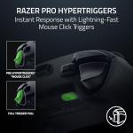 Razer Wolverine V3 Pro 8K PC - Wireless Esports Controller for PC (8K Hz HyperPolling, TMR Thumbsticks with Swappable Caps, 4 Mouse Click Back Buttons & 2 Claw Grip Bumpers, Pro HyperTrigger) Black