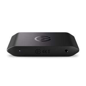 Elgato 4K S – External Capture Card for PS5, Xbox Series X/S, Switch 2, PC, Mac, iPad | 4K60, 1440p120, or 1080p240 Passthrough and Capture, HDR10, VRR, USB-C, Near-Zero Latency