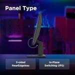 Lenovo Legion R24s Gaming Monitor 23.8" FHD (1920x1080) IPS, 1ms MPRT, 144Hz, Ports HDMI 2.1 + DisplayPort 1.2, DisplayPort Cable included - Raven Black