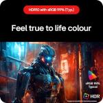 LG UltraGear Curved Gaming Monitor 32GS60QC, 32 inch, 1440p, 180Hz, 1ms Response Time, VA Panel, AMD FreeSync, Smart Energy Saving, DisplayPort, HDMI