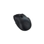 Razer Naga V2 HyperSpeed - Ergonomic Wireless MMO Gaming Mouse (with 19 Programmable Buttons, HyperSpeed Wireless (2.4 GHz), Up to 250 Hours of Battery Life, Focus Pro 30K Optical Sensor) Black