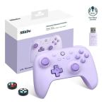 8Bitdo Ultimate 2C Wireless Controller for Windows PC and Android, with 1000Hz Polling Rate, Hall Effect Joysticks and Hall Triggers, and Remappable L4/R4 Bumpers, Turbo Function (Purple)