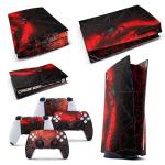 GNG PS5 Digital Console Spider Skin Decal Vinal Sticker + 2 Controller Skins Set