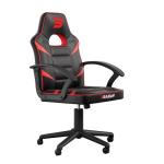 BraZen Ergonomic Office Gaming Chair for Adults Computer Adult Gaming Chair PC Red Mid Back Computer PC Ergonomic Video Gamer Chairs For Adults - Valor (Red)