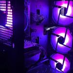 Computek Gaming PC Tower | Intel Core i7-3770 3.90GHz | 16GB RAM | GT730 2GB Graphics Card | 256GB SSD+1TB HDD | 500W 80+ PSU | Black Gaming Case with 6 RGB Fans AirFlow | Wi-Fi | Windows 11.