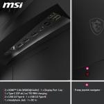 MSI MPG 275CQRXF 27 Inch WQHD Curved Gaming Monitor - 1500R 2560 x 1440 Rapid VA Panel, 240 Hz - 05ms (GtG, Min), Adaptive Sync - DP 14a, HDMI 20b CEC