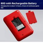 Retro Handheld Gaming Console with 400+ ClassicGames | 3.0-Inch LCD Screen | Rechargeable Battery | Portable Video Game Player with TV Output | Fun Gift for Kids(Ages 14+) & Adults(Multi Color)