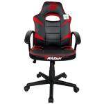 BraZen Ergonomic Office Gaming Chair for Adults Computer Adult Gaming Chair PC Red Mid Back Computer PC Ergonomic Video Gamer Chairs For Adults - Valor (Red)