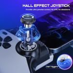 ALEEMTRY Bluetooth Mobile Gaming Controller for iPhone/Android/Switch 2/Switch/Tables,Wireless Gamepad for Xbox/Steam/GeForce Now/MFi Apple Arcade/Roblox,Phone Controller with Hall Effect Joystick/RGB