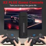 NEW X2 PLUS Video Game Stick 1080P Console 2.4G Double Wireless Controller 41000 Games 128GB Retro Games for PSP PS1 FC Boy Gift