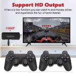 NEW X2 PLUS Video Game Stick 1080P Console 2.4G Double Wireless Controller 41000 Games 128GB Retro Games for PSP PS1 FC Boy Gift