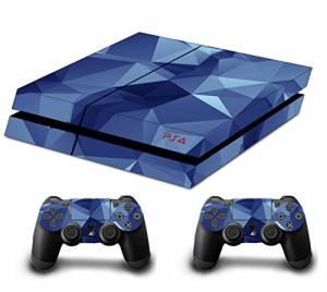 Vinyl Skin Sticker Decal Faceplates for Playstation 4 PS4 Console+Controllers (Diamond Camouflage)