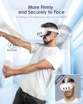 Maecker vr Headstrap Compatible for Quest 3S for Quest 3 Head Strap for Quest 3S/3 Accessories Comfortable Stable Elite Strap