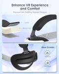 Maecker vr Headstrap Compatible for Quest 3S for Quest 3 Head Strap for Quest 3S/3 Accessories Comfortable Stable Elite Strap