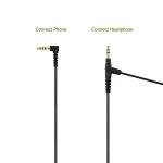 Cable Boom Mic compatible with PlayStation PS4 or Xbox One Controller,PC,Tablet,Laptop, Smartphone - Boompro Gaming Mic compatible with V-Moda Or Other 3.5mm Jack Headphone with Volume Control(150CM)