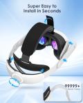 Maecker vr Headstrap Compatible for Quest 3S for Quest 3 Head Strap for Quest 3S/3 Accessories Comfortable Stable Elite Strap