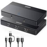 UGREEN Video Capture Card HDMI to USB C Streaming Device 1080P 60fps Game Audio Record 4K Loop Passthrough Compatible with Switch PS5 PS4 Xbox TV Stick iPad Pro DSLR Camera MacBook Laptop PC Quest 3