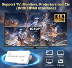 dadeerhe Retro Game Stick, Classic Video Games, 20,000+ Games and 23 Emulators, Upgraded Dual 2.4G Wireless Controllers, Plug and Play TV Retro Gaming