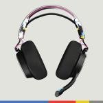Skullcandy PLYR Multi-Platform Over-Ear Wireless Gaming Headset, Enhanced Sound Perception, 24 Hr Battery, AI Microphone, Works with Xbox Playstation and PC - Black