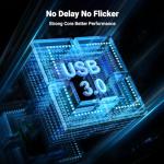 UGREEN Video Capture Card HDMI to USB C Streaming Device 1080P 60fps Game Audio Record 4K Loop Passthrough Compatible with Switch PS5 PS4 Xbox TV Stick iPad Pro DSLR Camera MacBook Laptop PC Quest 3