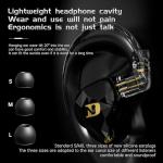 CCA ND NX2 in Ear Monitorm, HiFi IEM Earphones, Deep Bass Sound in Ear Headphones, Clear Sound Gaming Earbuds with Detachable Cable