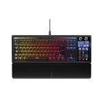 CORSAIR GALLEON 100 SD RGB Mechanical Wired Gaming Keyboard – QWERTY UK, Elgato Stream Deck-Integrated, Pre-Lubed MLX Pulse Thocky Hotswappable PBT Double-Shot Switches, FlashTap SOCD, 8,000Hz – Black