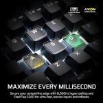 CORSAIR GALLEON 100 SD RGB Mechanical Wired Gaming Keyboard – QWERTY UK, Elgato Stream Deck-Integrated, Pre-Lubed MLX Pulse Thocky Hotswappable PBT Double-Shot Switches, FlashTap SOCD, 8,000Hz – Black