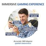 Ludos OMNITONE Wired Earbuds in-Ear Headphones, Earphones with Microphone, 5 Years Warranty, Noise Isolation Corded for 3.5mm Jack Ear Buds for iPhone, iPad, Samsung, Computer, Laptop, Gaming, Sports