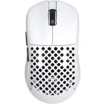 ATTACK SHARK MAMBASNAKE M2 Carbon Fiber Wireless Gaming Mouse, 41g Ultralight, PixArt PAW3395PRO Sensor, Up to 40000 DPI, 100M Clicks, 2.4G/BT/USB-C Wired, for PC/Xbox/PS/Mac - White (with Grip Tape)