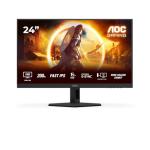 AOC 24G4HRE 23.8 inch FHD Gaming Monitor 200Hz, Fast IPS Panel, 0.5ms MPRT, Adaptive Sync, HDR10, G-Sync Compatible, Speakers, (1920x1080 HDMI 2x 2.0 DP 1x 1.4) Black