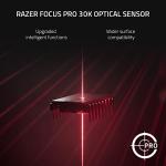 Razer Naga V2 Pro - MMO Wireless Gaming Mouse with HyperScroll Pro Wheel - 3 Swappable Side Plates (HyperSpeed Wireless, Focus Pro 30K Optical Sensor, Optical Mouse Switches Gen-3, Bluetooth) Black