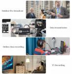 HDMI Capture Card for Streaming, 4K HDMI Video Capture Card, 1080p 60fps USB 3.0 Capture Card with Microphone, for Gaming/Live Streaming/Video Conference, Works for Switch/PS5/Camera/PC ect