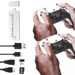 HigoYXP Upgraded Retro Game Console, Wireless Retro Game Stick, Game Stick Pro Built with 20000+ Classic Games, HDMI 1080P Output, Plug & Play Games Console with Dual 2.4GHz Wireless Controllers