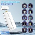 HigoYXP Upgraded Retro Game Console, Wireless Retro Game Stick, Game Stick Pro Built with 20000+ Classic Games, HDMI 1080P Output, Plug & Play Games Console with Dual 2.4GHz Wireless Controllers